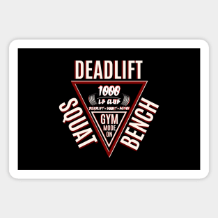 Squat Bench Deadlift Magnet